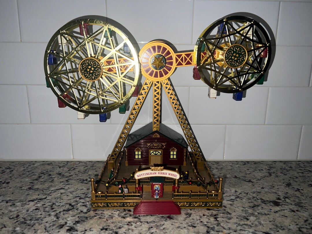 Holiday Living Double Ferris Wheel #258916 With LED Lights