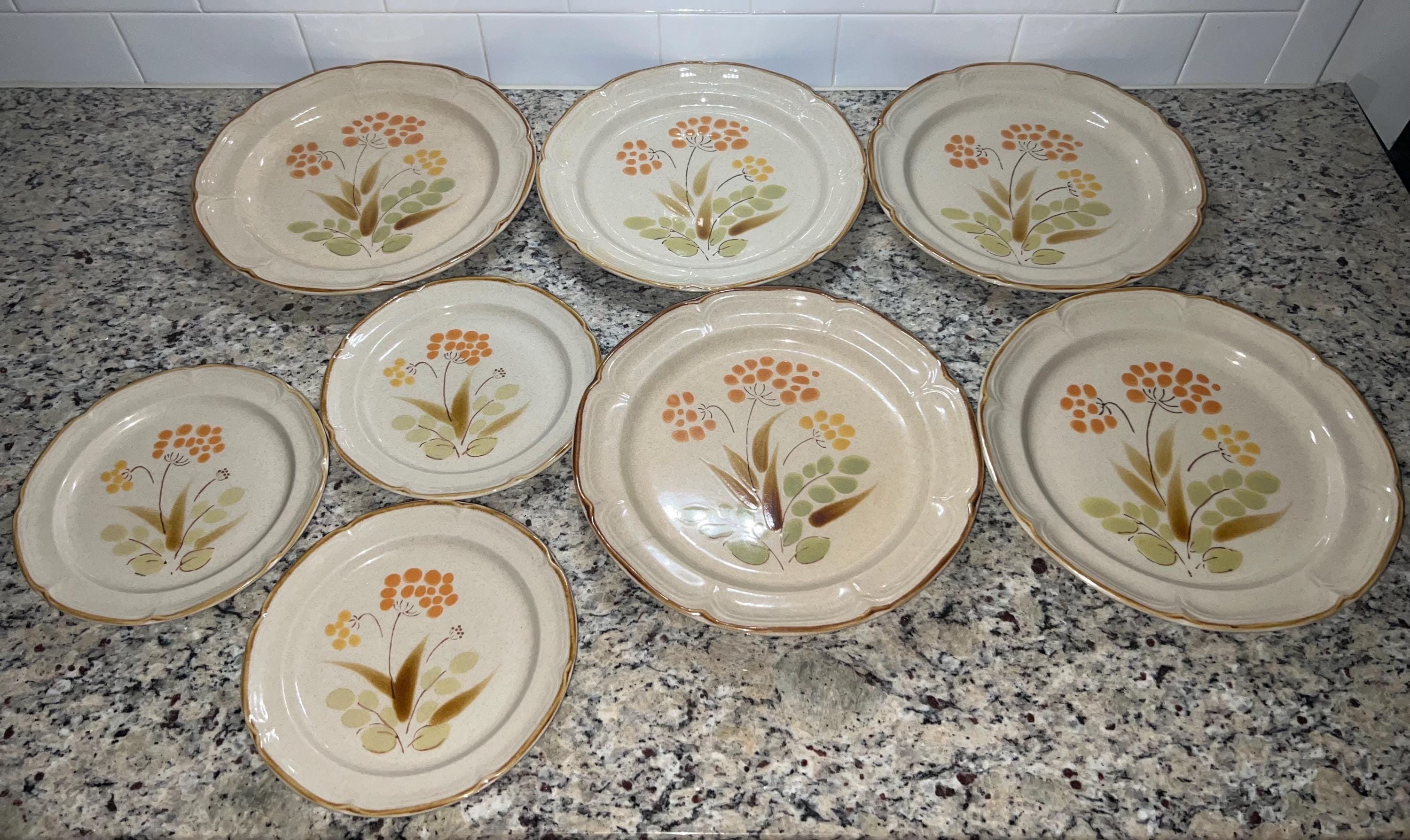 お皿　ハースサイドストーンウェア　10枚 お皿 ハースサイドストーンウェア 10枚 ストーンウェア食器16点