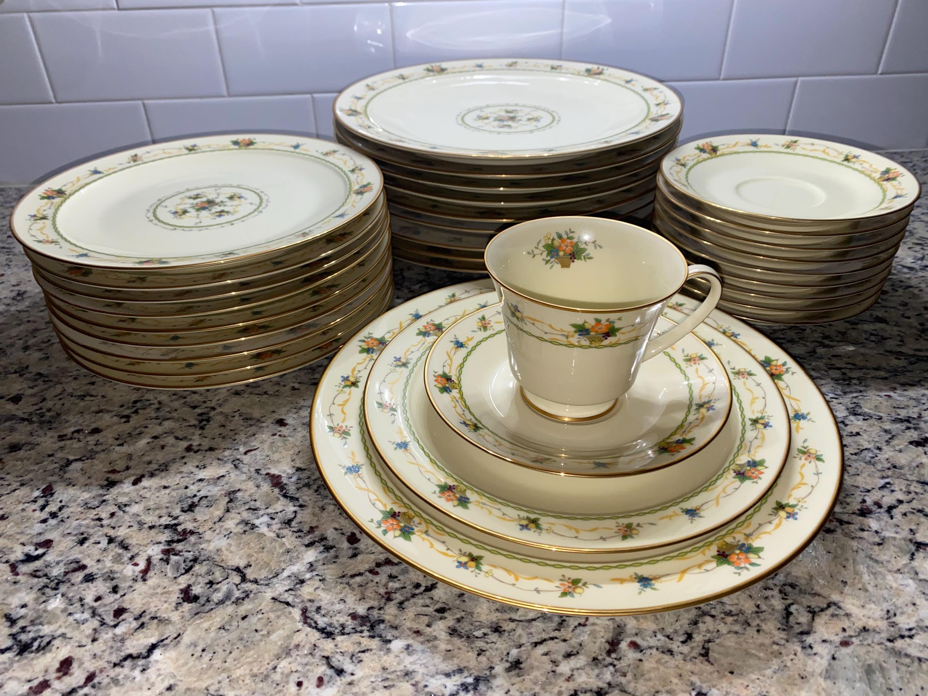 希少品！Spode Fine Bone China ARCADIAシリーズ 4枚 希少品！Spode