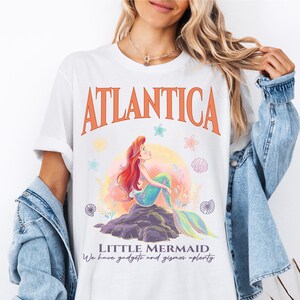 Ariel shirt kleine zeemeermin Atlantica, shirt Disney prinses Ariel, shirt Ariel zeemeermin, shirt kleine zeemeermin retro, shirt kleine zeemeermin, T-shirt prinses Ariel