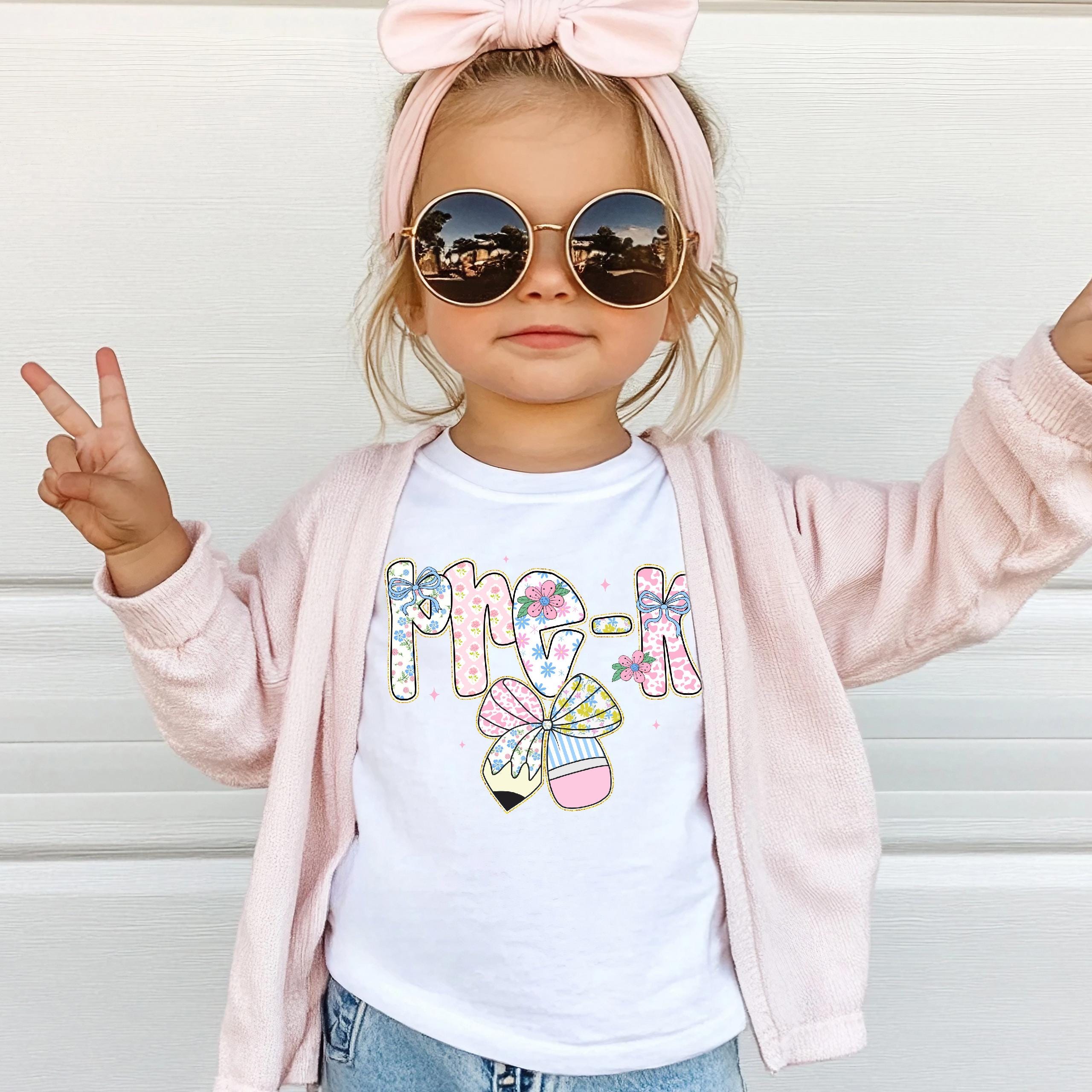 Pre-K Coquette Shirt, Pre-K Squad Shirt, Pre-K Grade Shirt, Back to School Shirt, Kinder First Day Of School Shirt, Pre-Kindergarten Tee