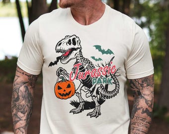 Jurassic Park Halloween Trip T-shirt, Jurassic Park Universal Studios Sweatshirt, Jurassic Park Tee, Dinosaur T-rex Shirt, Dinosaur T-shirt