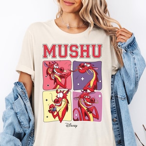 Disney Mushu T-shirt, Mulan Princess Shirt, Magic Kingdom Shirt, Family Trip Shirt, Dragon Mushu Shirt, Dragon Shirt, Mulan Characters Tee
