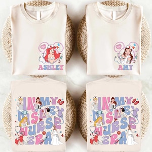 Disney Custom Princess Nurse Shirt, In My Disney Nurse Era T-Shirt, Snow White Nurse Shirt, Disney Pediatric Nurse Shirt, Princess Nurse Tee