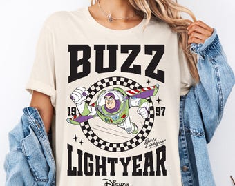 Shirt Toy Story Buzz Lightyear, shirt Disney-personages, shirt Disney Trip, shirt Pixar, shirt To Infinity and Beyond, shirt Toy Story Movie