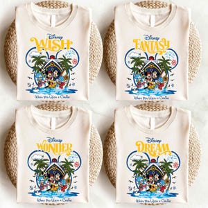 Disney Custom Cruise Familie passendes Shirt, Disney Cruise Shirt, Micky und Freunde Cruise Shirt, Cruise Group Shirt, Cruise Squad Tee