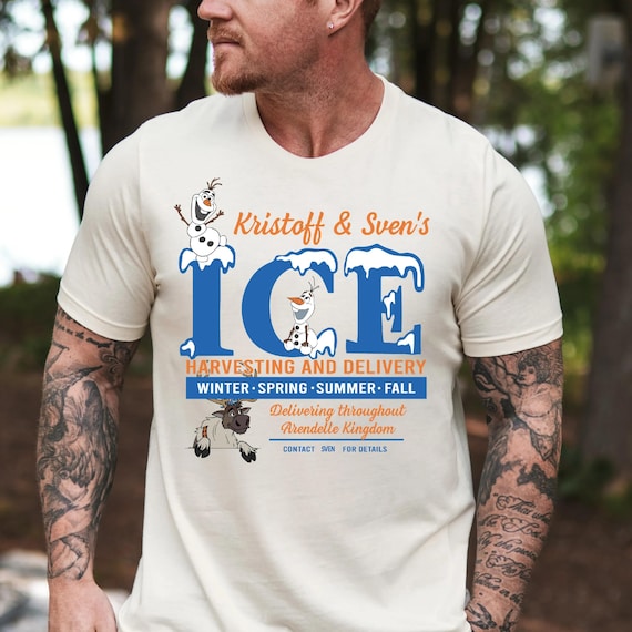 Disney Frozen Kristoff and Sven's Ice Shirt, Disney Frozen Shirt, Olaf Shirt Disney Trip Shirt, Ice Adventure Shirt, Disney Besties Trip Tee