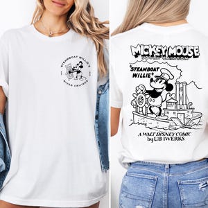 Steamboat Willie&#39;s River Cruises Shirt, Disney Cruise T-Shirt, Disney Family Adventure Trip Sweatshirt, Mickey Cartoon Opening Tee