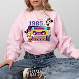 Disney 1985 geboren Micky Shirt, Disneyland 40 Jahre altes Shirt, Vintage 1985 Mickey und Freunde Shirt, Disney 40. Geburtstag 1985 Shirt