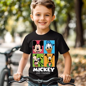 Disney Mickey And Friends T-shirt, Disney Trip Shirt, Mickey Sweatshirt, Family Vacation Shirt, Mickey Birthday Shirt, Disney Friends Shirt