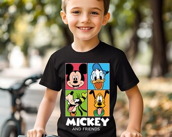 Disney Mickey And Friends T-shirt, Disney Trip Shirt, Mickey Sweatshirt, Family Vacation Shirt, Mickey Birthday Shirt, Disney Friends Shirt