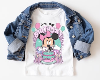 Disney Mini Mouse It’ My Birthday Shirt ,Disney Birthday Shirt ,Disneyland Birthday Shirt, Disney Birthday Party, Disney Birthday Girl Tee
