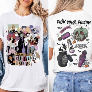 a woman wearing a t - shirt with an image of a cartoon character on it