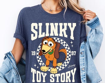 Toy Story Slinky Dog Shirt, Disney Characters Shirt, Disney Trip Sweatshirt, Dog Lover Shirt, Disney Slinky Shirt, Toy Story Birthday Shirt