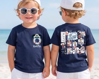Individuell gestaltete Disney-Kreuzfahrt-Shirts, Kreuzfahrt-Shirts, Kinder-T-Shirts für Kreuzfahrten, Kleinkind-T-Shirts für Kreuzfahrten, Disney-Kreuzfahrt-Shirts