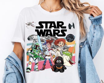 May The 4th Be With You T-shirt, Pixar Toy Story Star Wars Shirt, Star Wars Shirt, Disney Family Vacation 2026 Shirt, Galaxy's Edge Shirt
