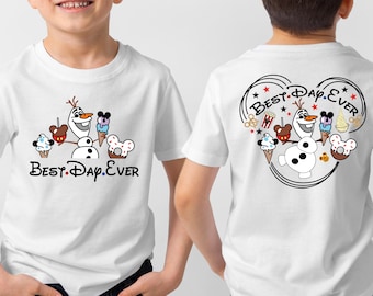 Olaf Shirt, Disney Olaf Best Day Ever Shirt, Disney Frozen Shirt, Disney Frozen Birthday Shirt , Best Day Ever, Disney Family Trip Shirt