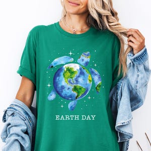 Earth Day Turtles sweatshirt, Save the Turtles Shirt, Earth Day Everyday, Teacher Earth Day, Global Warming Tee, Nature Lover Shirt