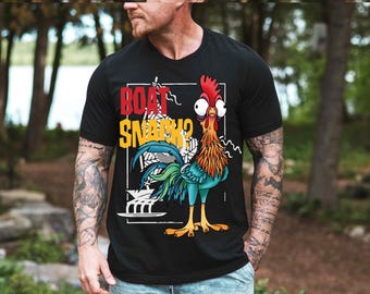 Boat Snack Hei Hei Shirt, Disney Snacks Shirts, I&#39;m Here For The Snacks shirt, Disney Moana Shirt, Moana Chicken Shirt, Hei Hei Sweatshirt,