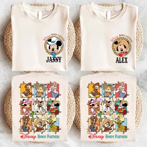 Mickey And Friends Cowboy T-shirt, Western Party Tee, Mickey Cowboy Shirt, Disney Cowboy t-shirt, Disney Western Shirt, Howdy Partners Shirt
