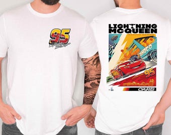 Lightning McQueen Shirt, Piston Cup Champion Shirt, Disney Cars Tee, McQueen 95 Sweatshirt, Pixar Car McQueen Shirt, Disney Matching Tee