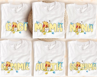 Camiseta Mamá Osa, Camiseta de Winnie the Pooh para Mamá, Regalo del Día de la Madre, Sudadera Disney Abuela Osa, Camiseta Nana, Camiseta Mamá Osa, Regalo para la Abuela