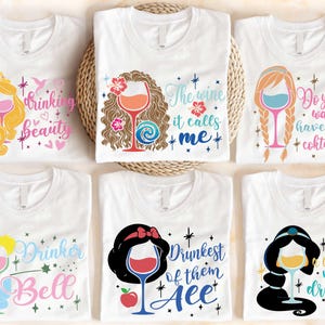 Disney Princess Drinking Shirt, Disney Bachelorette Shirts, Bachelorette Party Shirt, Bachelorette Drinking Shirt, Disney Bridal Party Shirt
