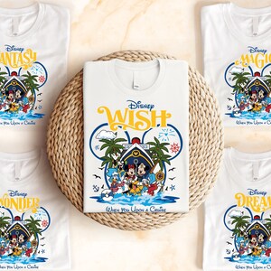Disney Custom Cruise Familie passendes Shirt, Disney Cruise Shirt, Micky und Freunde Cruise Shirt, Cruise Group Shirt, Cruise Squad Tee