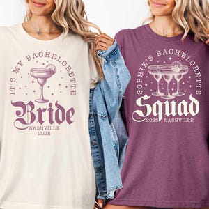 lt&#39;s My Bachelorette Bride Shirts, Bridesmaid Shirts, Hen Party Tee, Bridal Party Shirts, Wedding Party Shirt, Custom Bachelor Party T-shirt