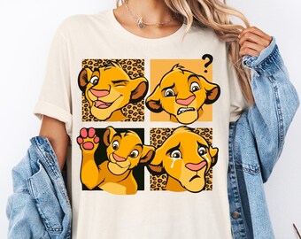 The Lion King Simba Shirt, Simba Shirt, Animal Kingdom Sweatshirts, Safari Tees, Hakuna Matata Shirt, Mufasa The Lion King 3 Movie Tees
