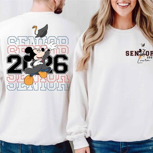 Senior 2026 Mickey Shirt, Custom Graduate T-Shirt, Mickey Graduation 2026 Shirt, Senior Graduate Shirt, Disney Family Grad Shirt