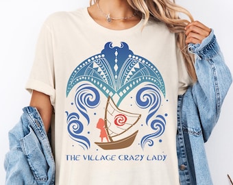 Das Dorf Crazy Shirt, Disney Moana Oma Tala Shirt, Moana Stingray Shirt, Disney Moana Shirt, Magic Kingdom Shirt, Disney Oma T-Shirt