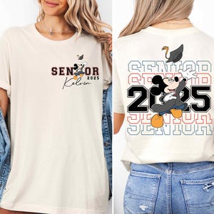 Senior 2025 Mickey Shirt, Custom Graduate T-Shirt, Mickey Graduation 2025 Shirt, Senior Graduate Shirt, Disney Family Grad Shirt
