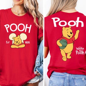 Disney Pooh Bear Shirt, Winnie the Pooh Shirt, Family Trip Shirt, Disney Family Shirt, Pooh Bear Shirt, Disney World Shirt, Funny Pooh Shirt