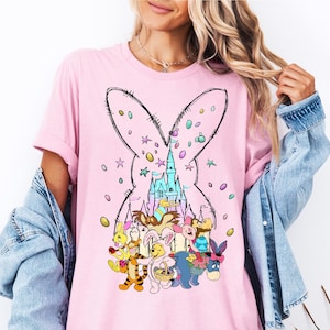 Disney Winnie The Pooh Easter Day Shirt, Happy Easter Day Sweater, Easter Bunny T-Shirt, Easter Vacation Shirt,Family Easter Matching Tee