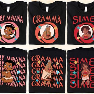 Disney Princess Moana Characters Shirt, Pua And Hei Hei Tees, Moana Movie Matching Family Tee, Magic Kingdom Shirt, Disneyland Family Trip