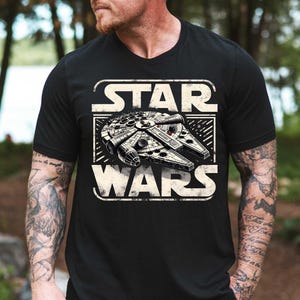 Star Wars Millennium Falcon Shirt, Galaxys Edge Shirt, Disneyland Family Shirts, Starwars Shirt, Han Solo Smuggling Shirt,Starwars Retro Tee