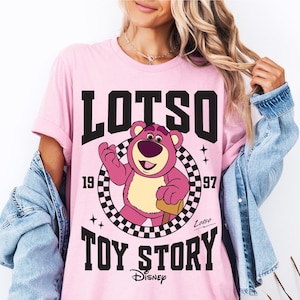 Lotso Bär Shirt, Lotso Bär Shirt, Disney Charaktere Shirt, Disney Trip T-shirt, Pixar Shirt, Lotso Huggin Bär, Magic Kingdom Shirt, rosa Bär T-Shirt