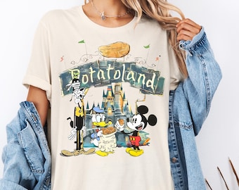 Camiseta Disney Mickey y sus amigos de Potatoland, Camiseta Mickey y sus amigos, Camiseta Disney a juego, Camiseta Disney familiar a juego, Camiseta Potatoland