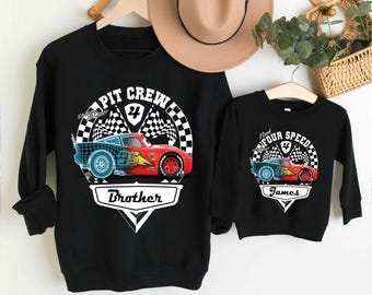 Custom Need four Speed Birthday Boy Shirt, 4th Birthday,  Racing Birthday ,Birthday Boy Shirt ,Racing Birthday Tee, Family Birthday Tee