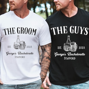 Custom Groom Party Shirt, Bachelor Party Tees, Groomsmen Shirt, Groom's Friends T-shirts, Groom Party Shirt, Bachelor Groomsmen Gift
