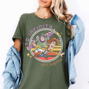 Toy Story To Infinity and Beyond Shirt, Toy Story Birthday, Buzz Lightyear Shirt, Sheriff Woody Shirt, Disney Best Friends Shirt