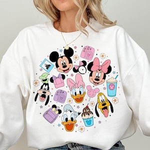 Disney Mickey And Friends Snacks Shirt, Disneyland Snacks Shirt, In My Snack Era Tee, I'm Just Here For The Snacks Shirts, Movie Night Tees