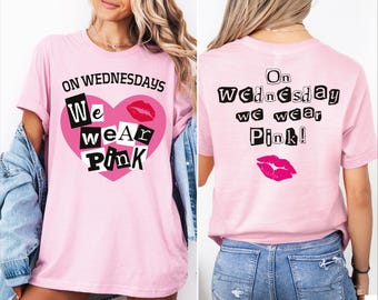 On Wednesdays We Wear Pink Shirt, Cancer Pink Ribbon Shirt, Breast Cancer Awareness Shirt, Pink Wednesday Sweatshirt, Cancer Warrior T-Shirt