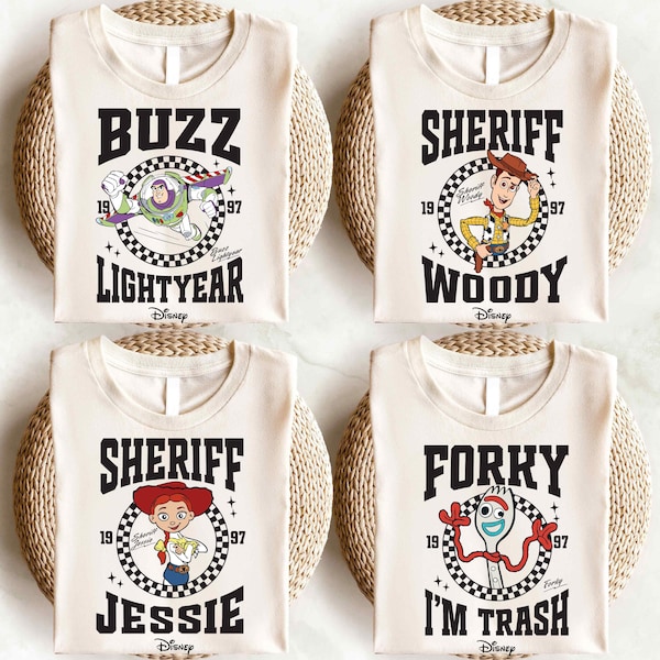 Disney Toy Story Characters Shirt, Disney Matching Tee, Toy Story Shirt, Buzz Lightyear Shirt, Pixar Shirt, Disneyland Family Vacation Shirt