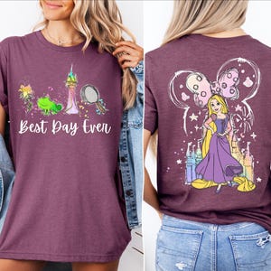 Best Day Ever Disney Rapunzel Tangled Shirt, Rapunzel Shirt, Disney Princess Rapunzel Shirt, Disney Best Day Ever Shirt ,Disney Castle Shirt