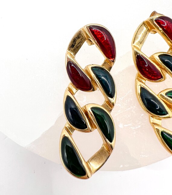 Boucles D'oreilles Vintage Rétro – Fantaisie, état Correct, Occasion
