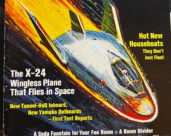 Vintage Magazine Homewares, Mechanics September 1968 Issue, Collectible Retro DIY & Technology, Rare Automotive History Collectors Mag