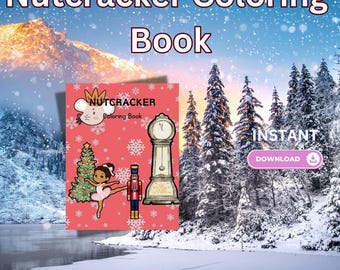 Nussknacker thematisches Malbuch