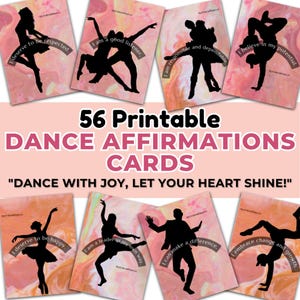 56 afirmaciones de baile imprimibles